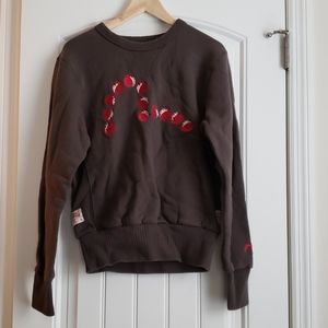 Evisu Sweater with Embroidery Details